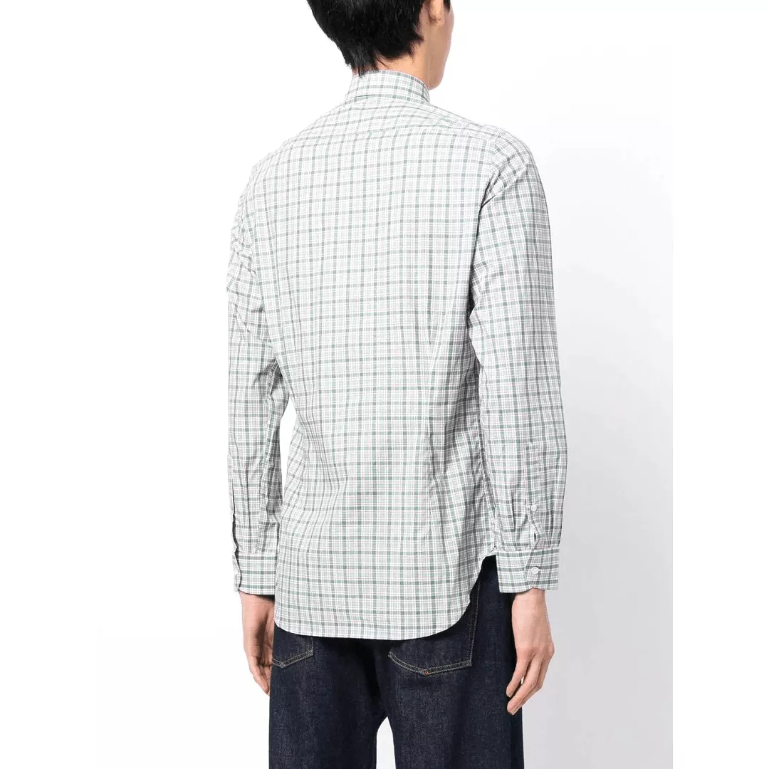 5414 CHECK SHIRT GREY/GREEN/RED