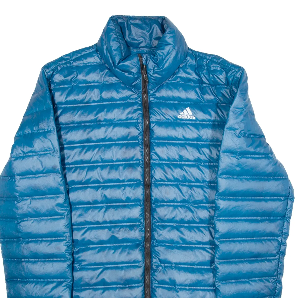 ADIDAS Down Insulated Womens Puffer Jacket Blue S