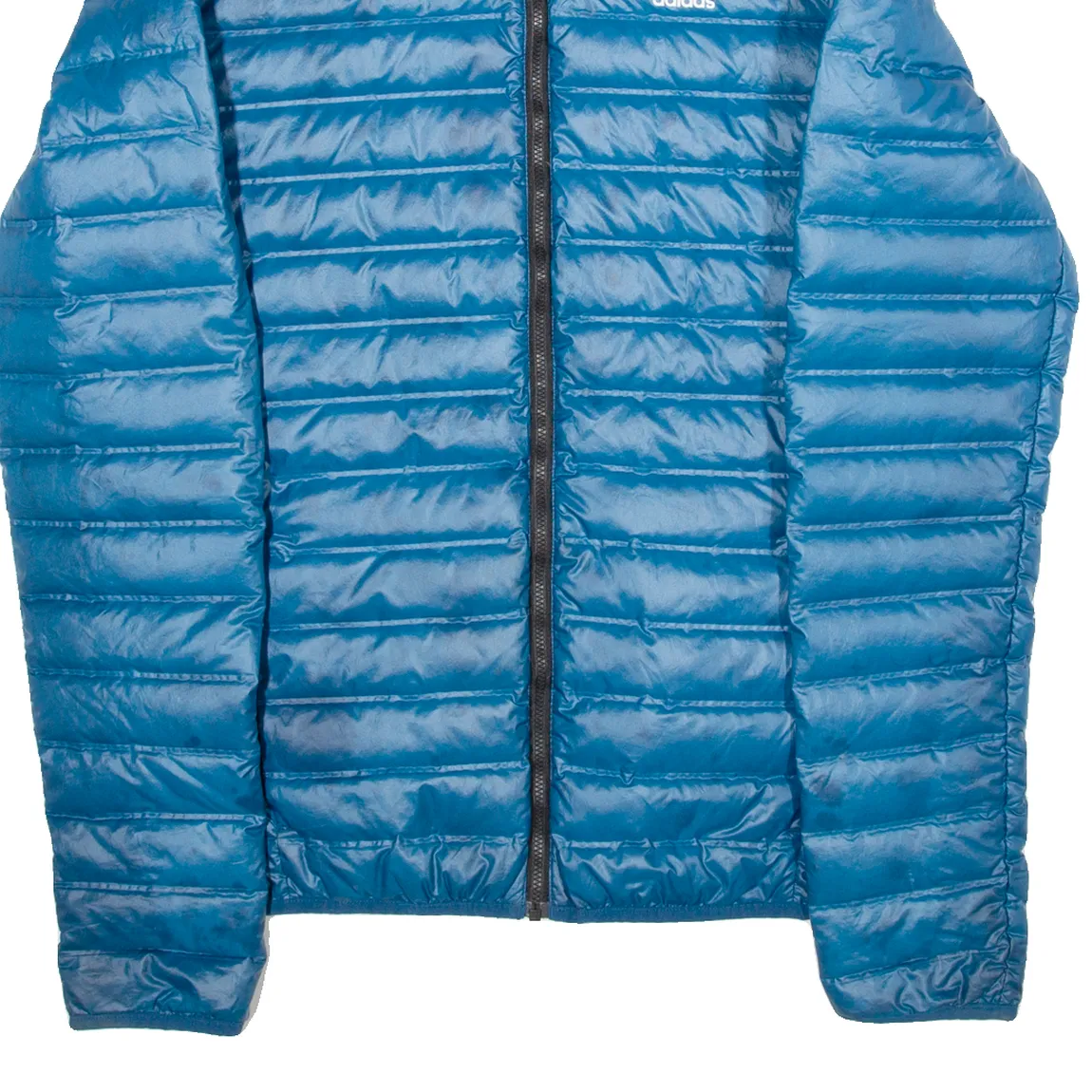 ADIDAS Down Insulated Womens Puffer Jacket Blue S