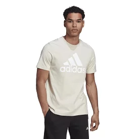 ADIDAS MEN'S ESSENTIALS BIG LOGO STONE TEE