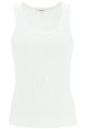 Agolde Basic Tank Top   White