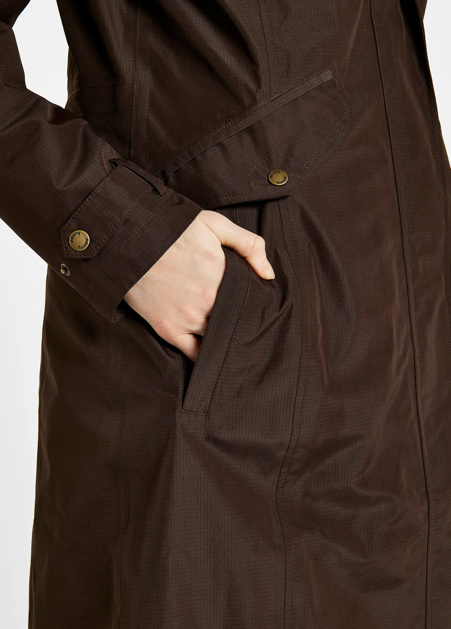 Alderford Waterproof Coat - Mahogany