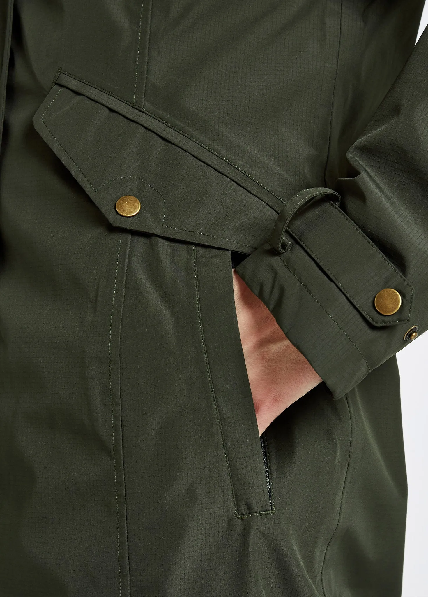 Alderford Waterproof Coat - Pesto