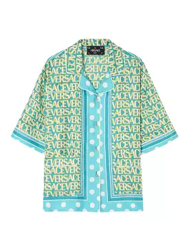 ALLOVER VERSACE SILK SHIRT