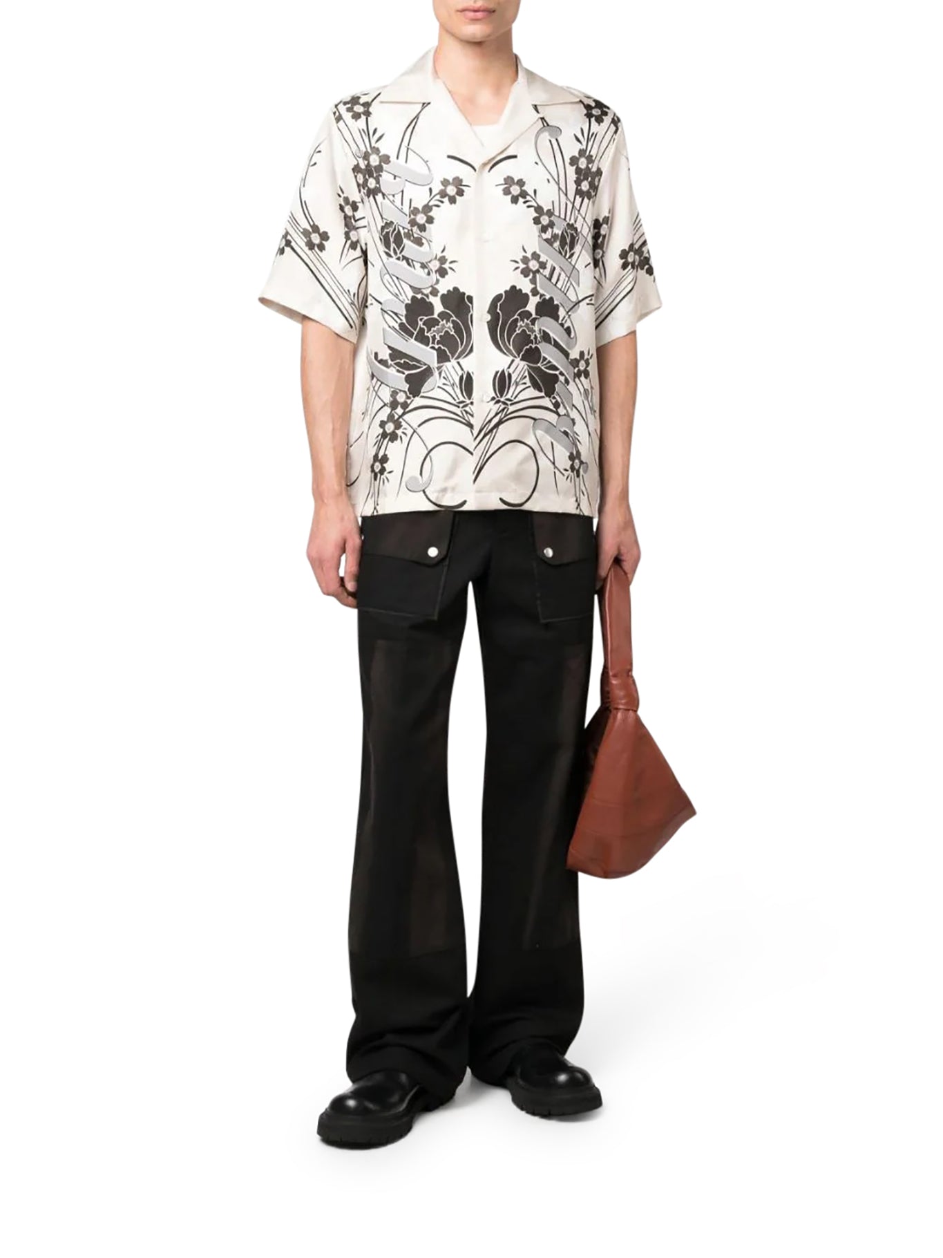 AMIRI FLORAL BOWLING SHIRT