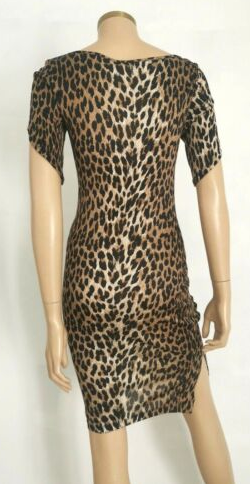 Animal Print Cocktail Dress