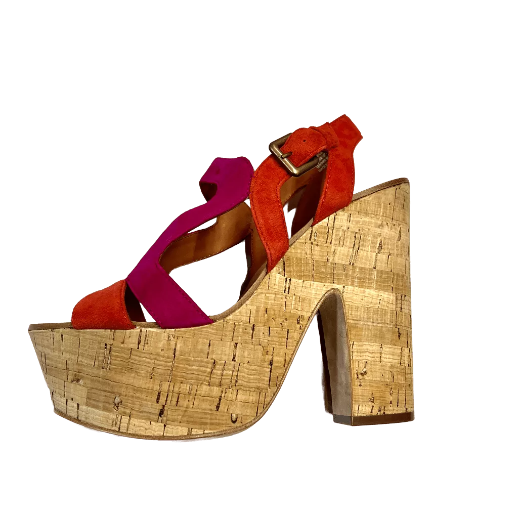 ASH Women's •Hysteria• Cork Platform  Sandal