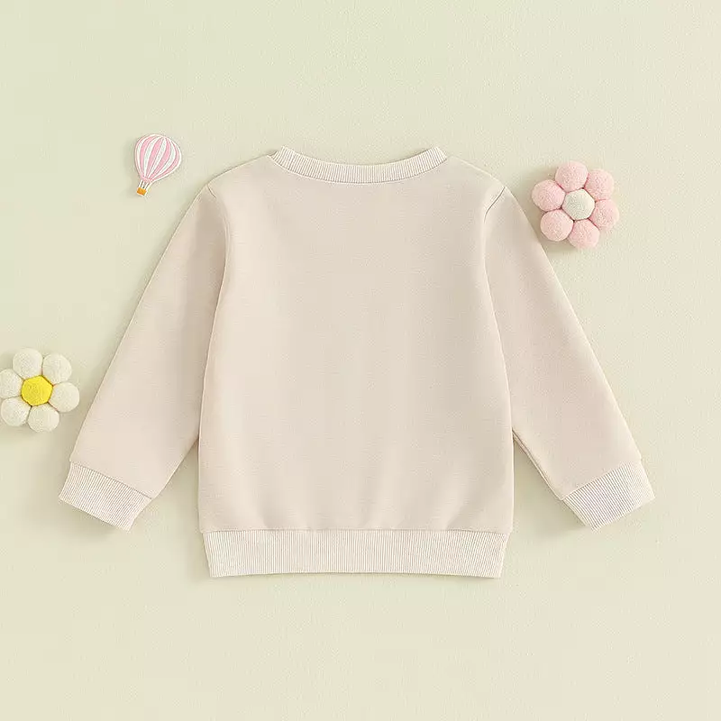 Baby Kid Girls Letters Color-blocking Hoodies Sweatshirts Wholesale 231130182