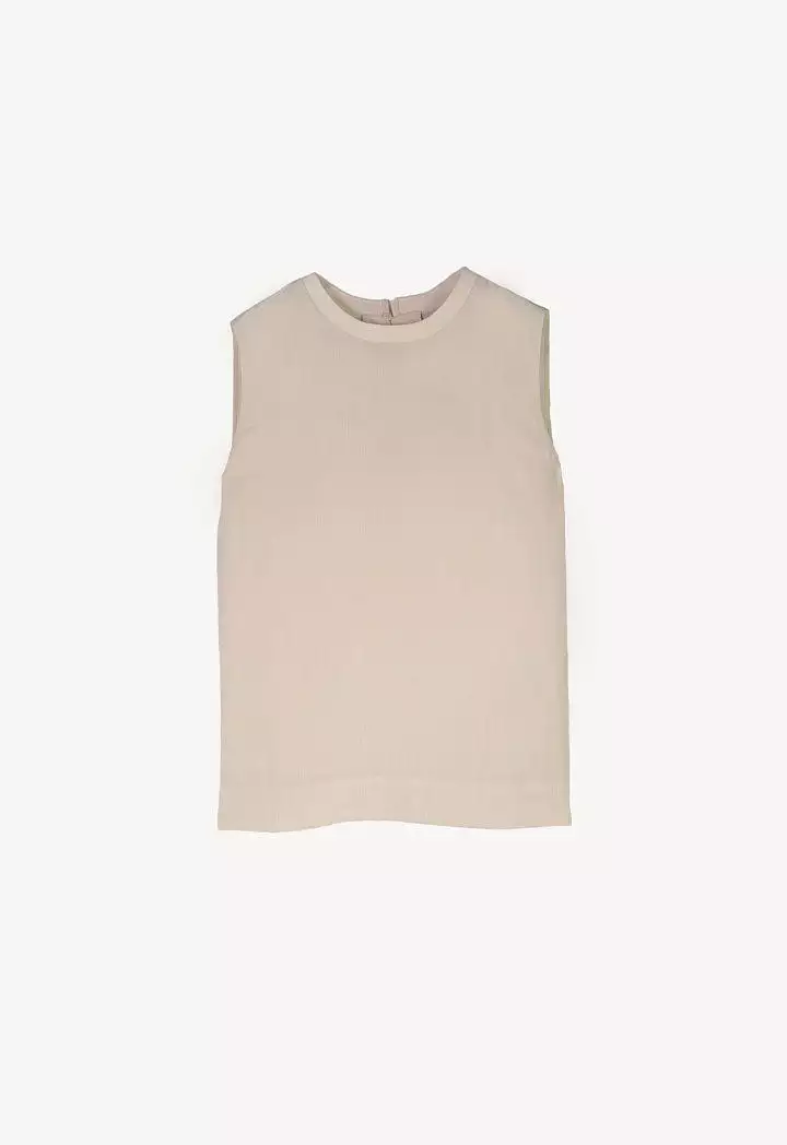 Basic Linen Sleeveless Top