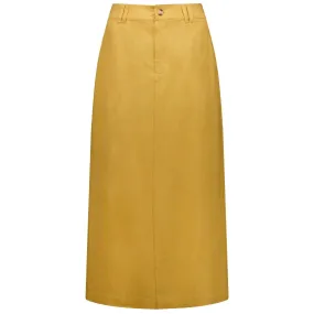 Becky - Women's Linen Skirt || Biscuit