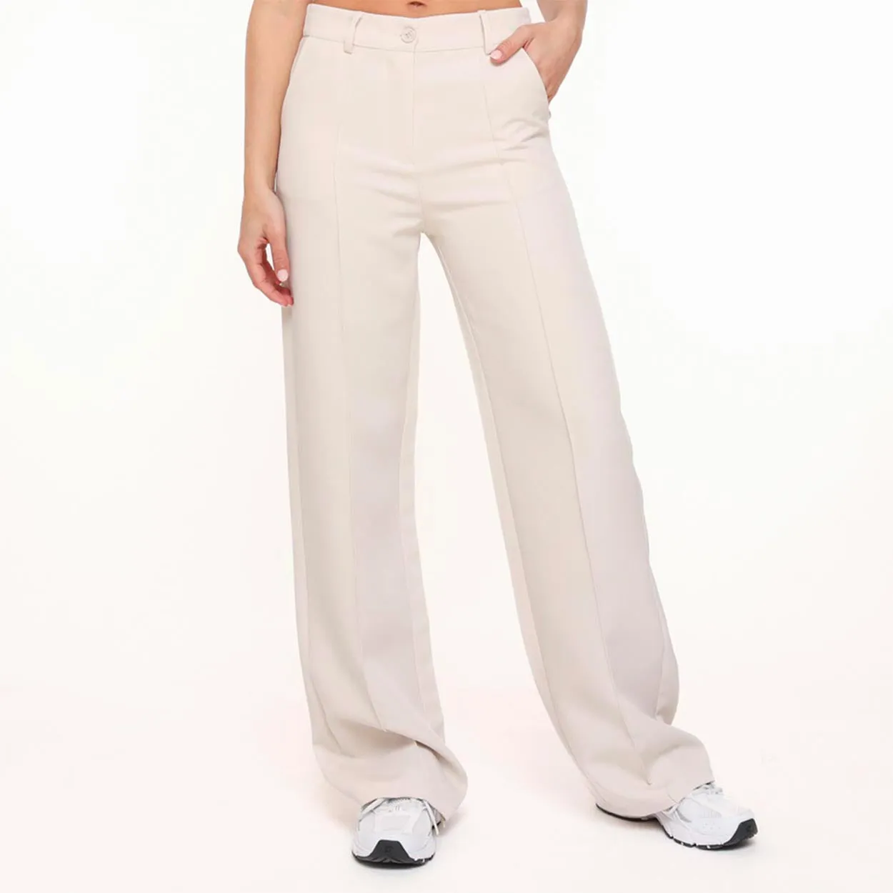 Beige Basic - Pantalon