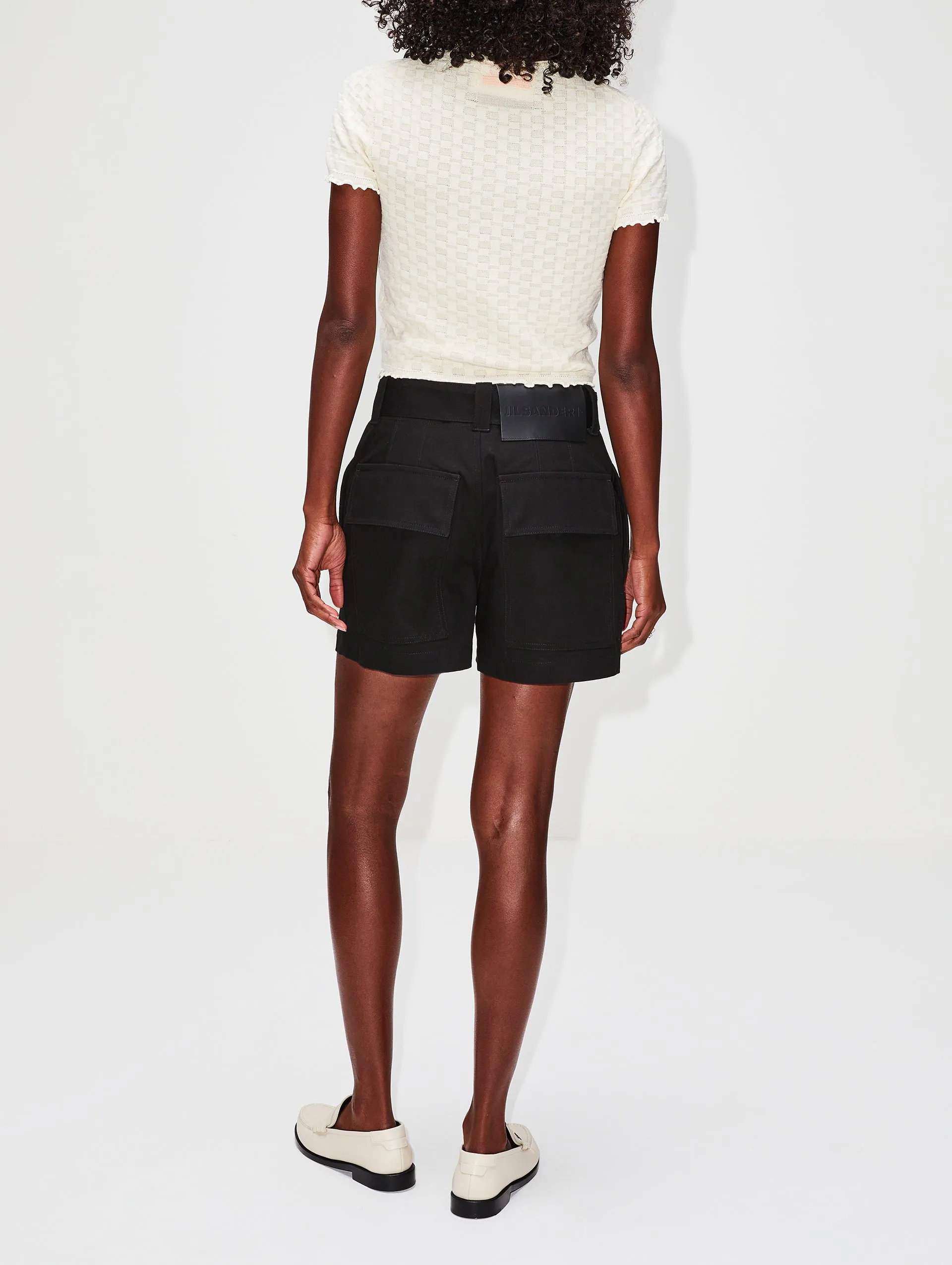 Belted Tailored Short