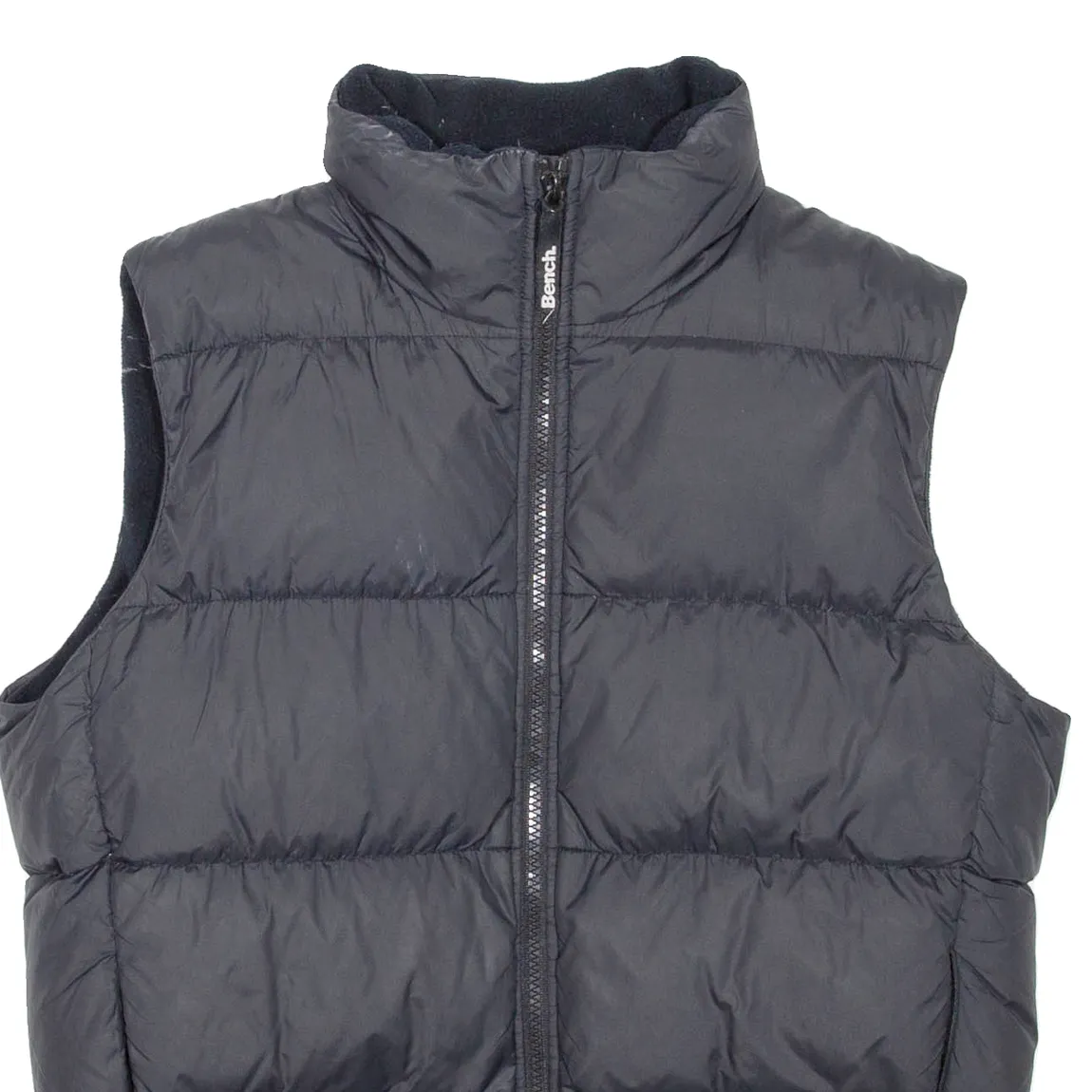 BENCH Womens Puffer Gilet Black Nylon M