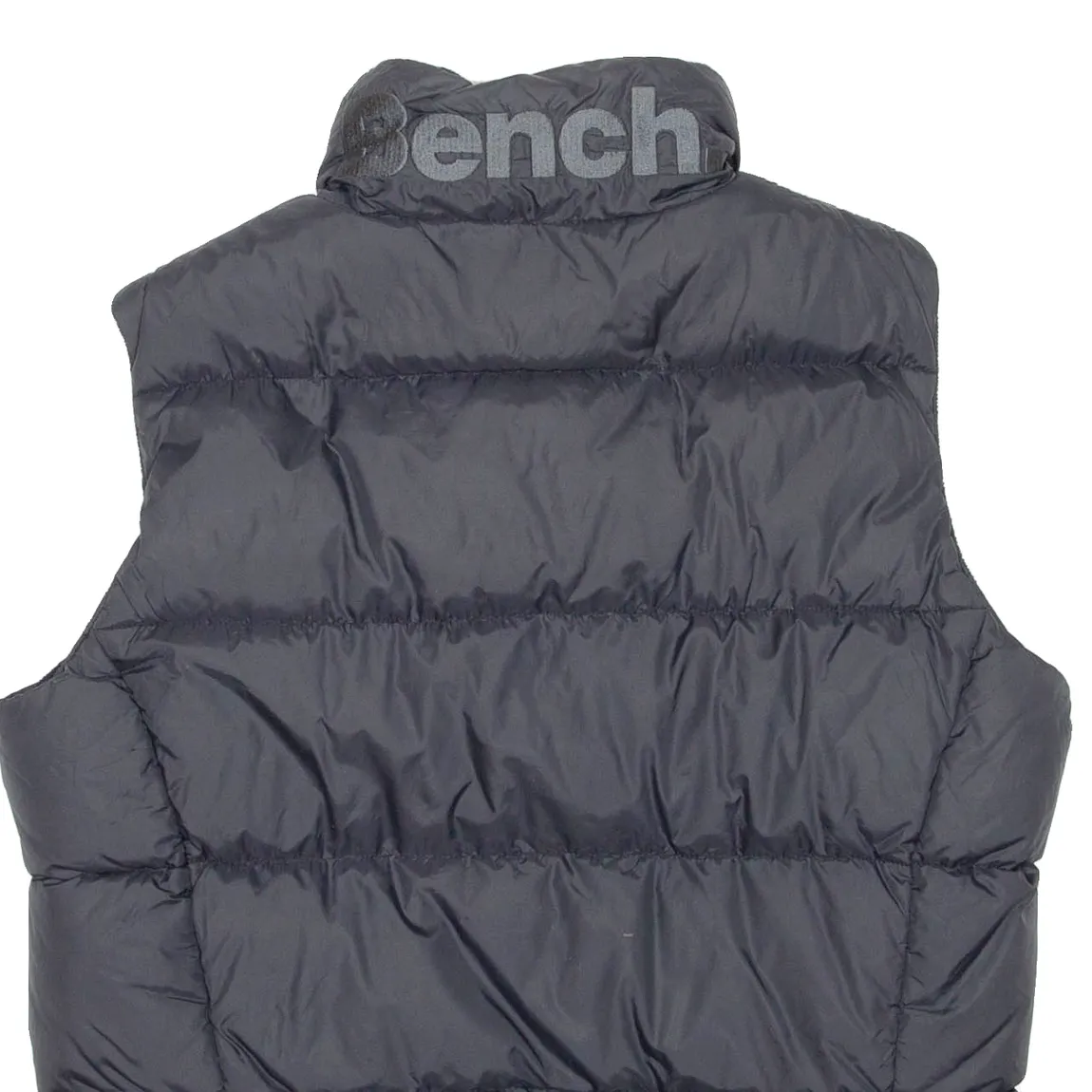 BENCH Womens Puffer Gilet Black Nylon M