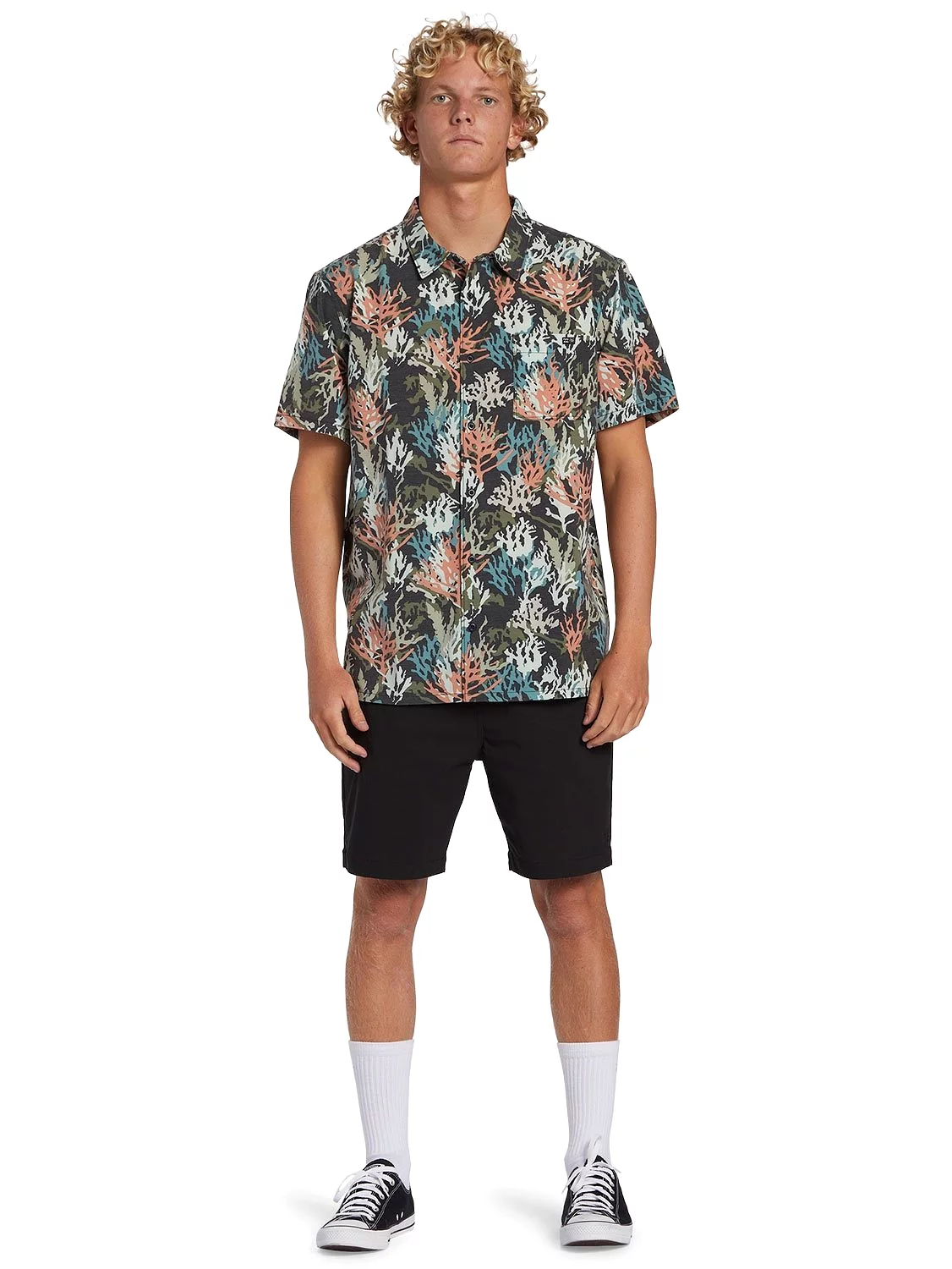 Billabong Men's Coral Garden Surftrek Woven Shirt