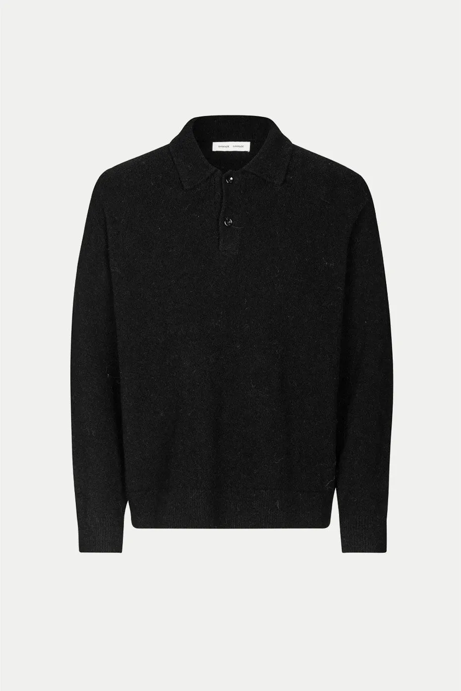 Black Sanino Polo Sweater