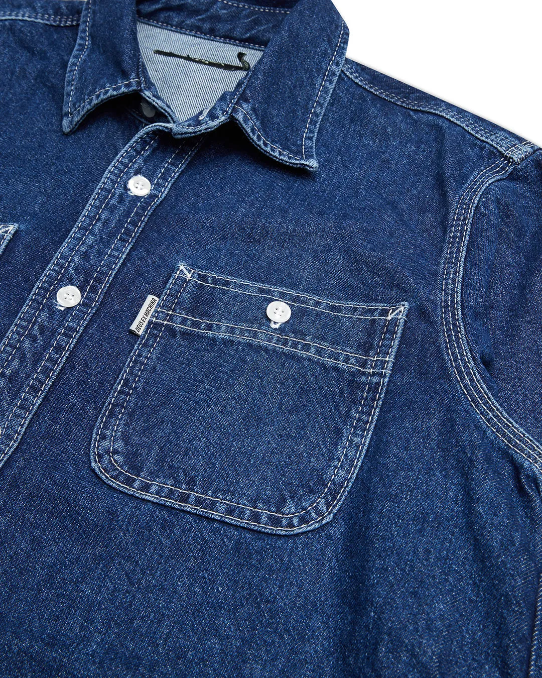 BOSTON DENIM SHIRT - BLUE INDIGO