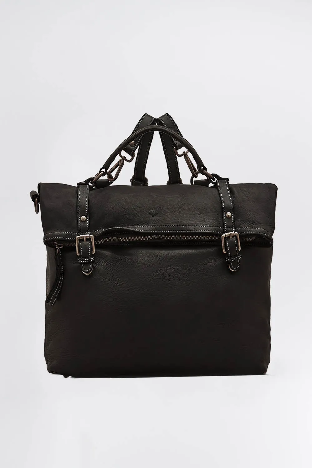 Brn 050 leather backpack