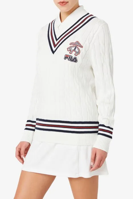 Brooks Brothers X FILA Lawn Tennis Sweater