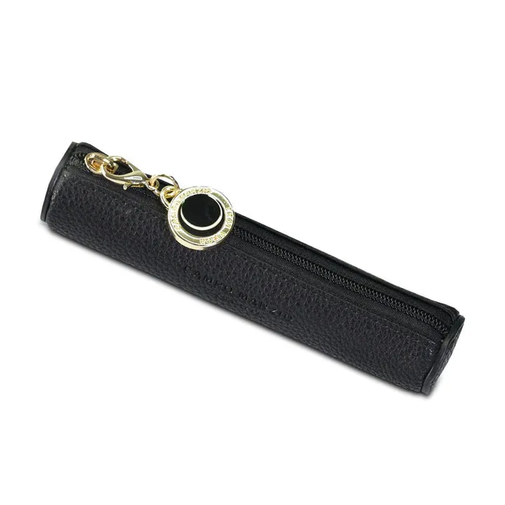 Campo Marzio Mini Pen Case With Tag - Black