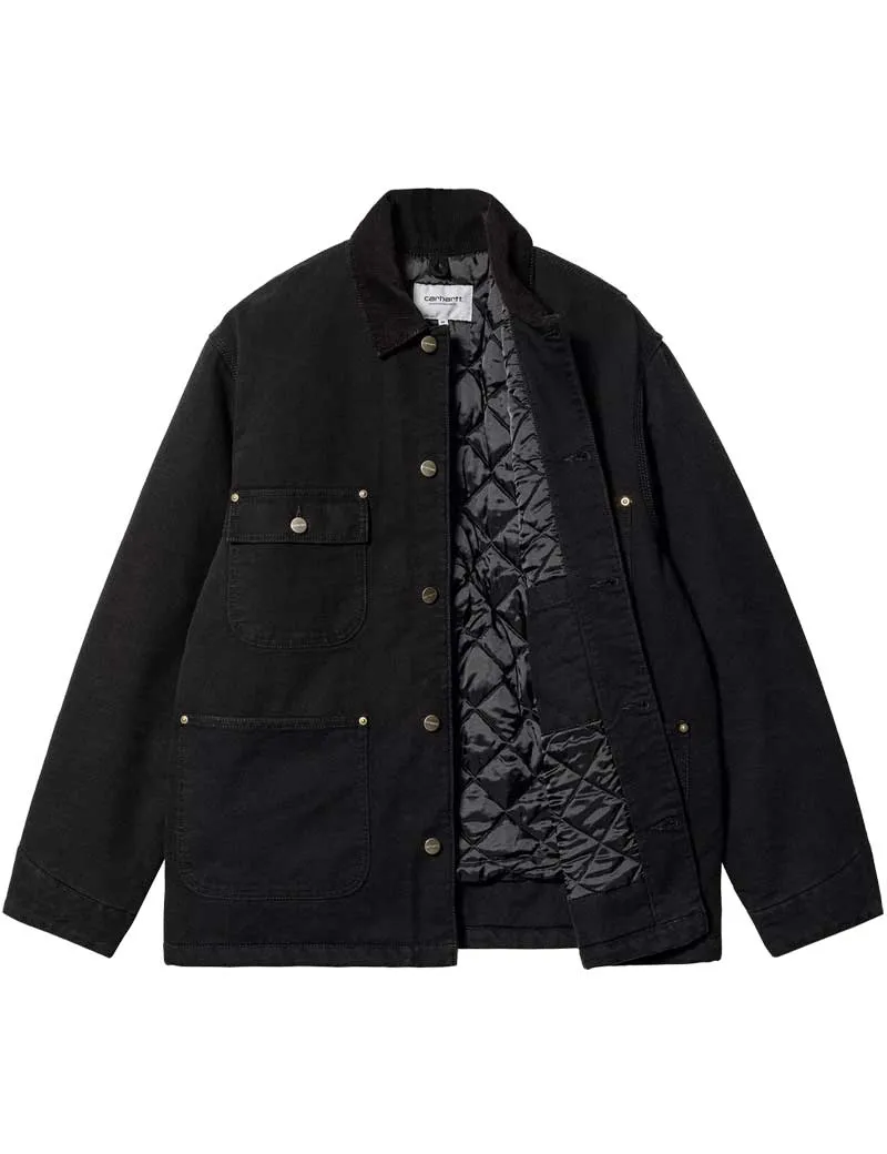 Carhartt WIP OG Chore Coat Black Aged Canvas