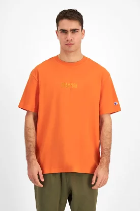 CHAMPION MEN'S ROCHESTER ORANGE TEE