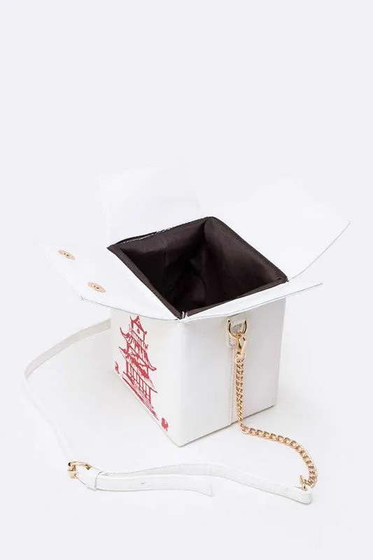 Chinese Take Out Box Fashion Clutch-