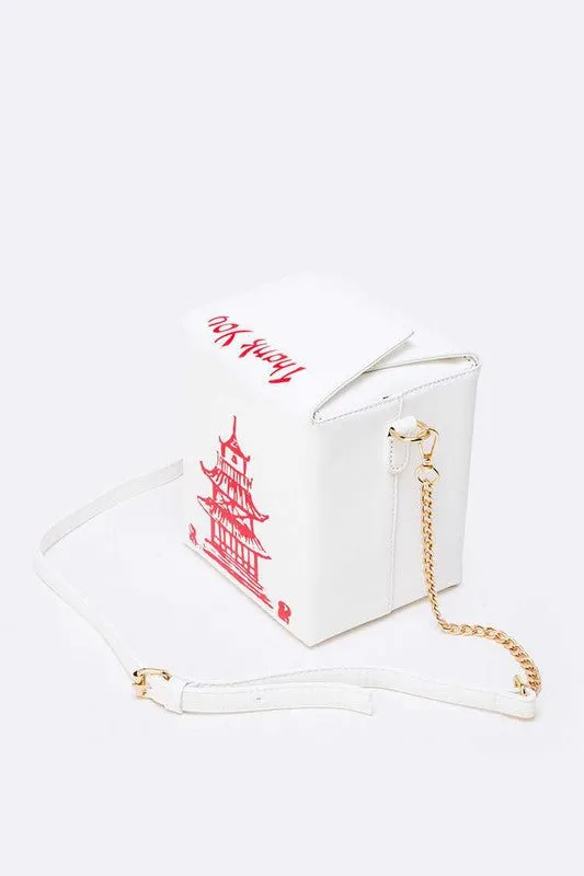 Chinese Take Out Box Fashion Clutch-