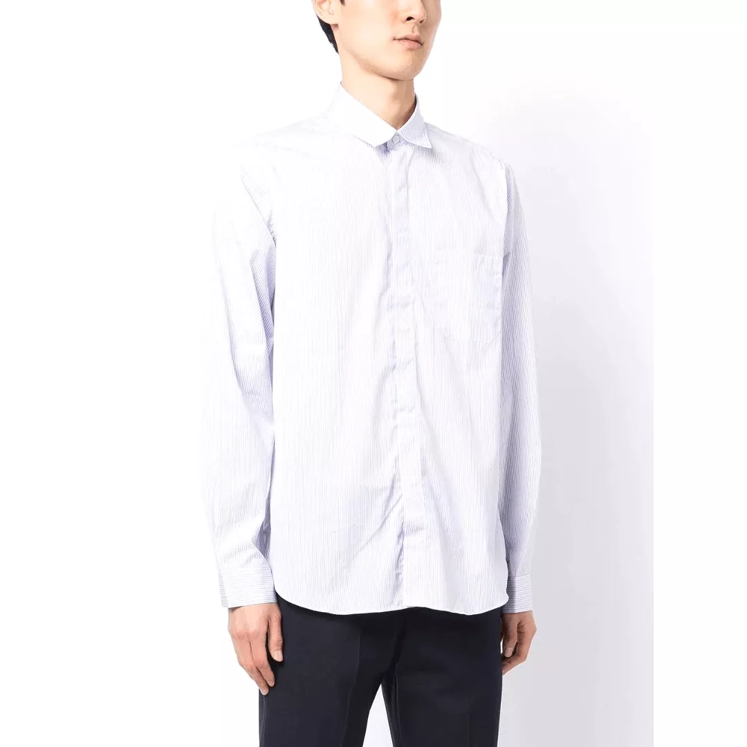 CONCEALED PLACKET SHIRT