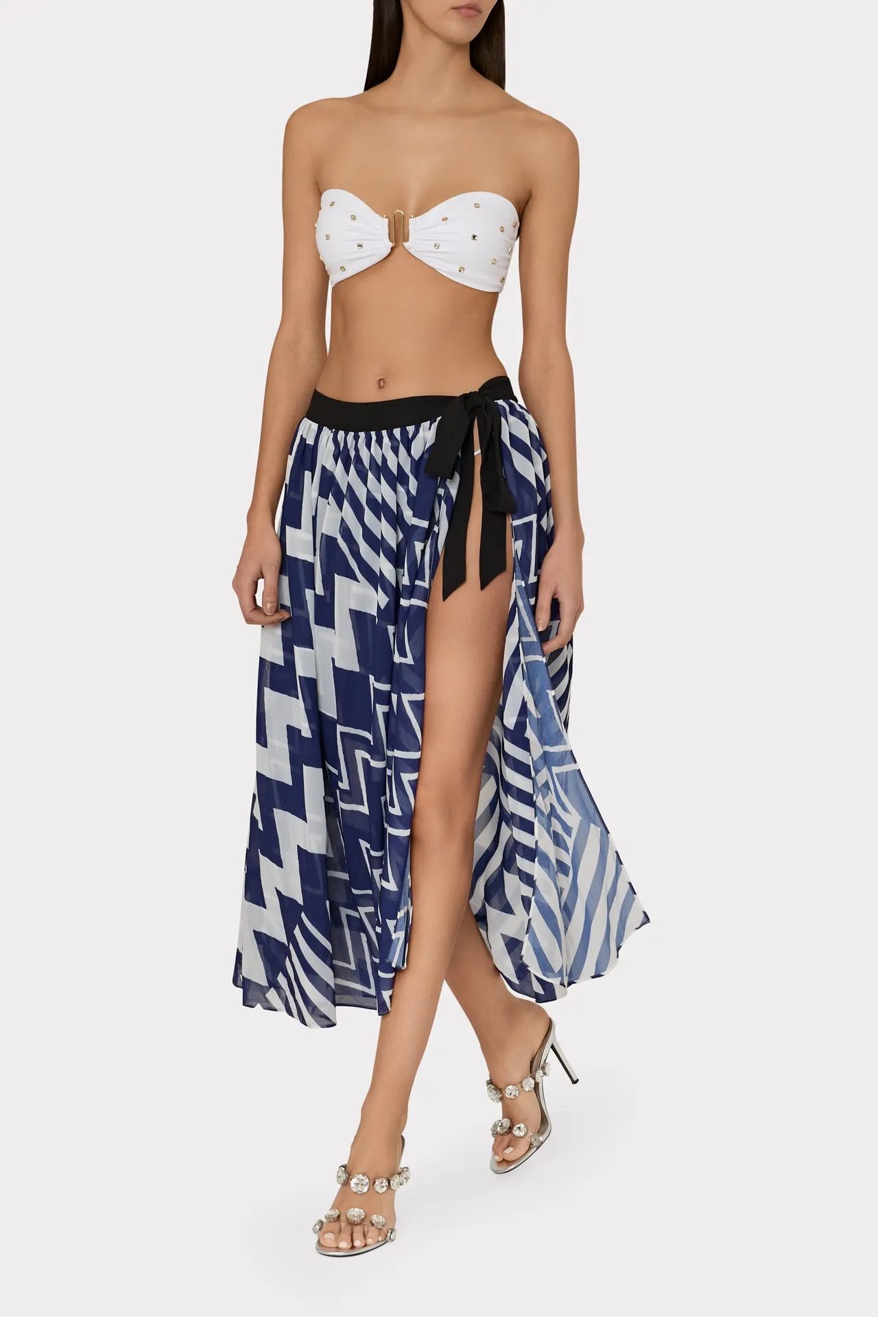 Convertible Patchwork Chevron Skirt