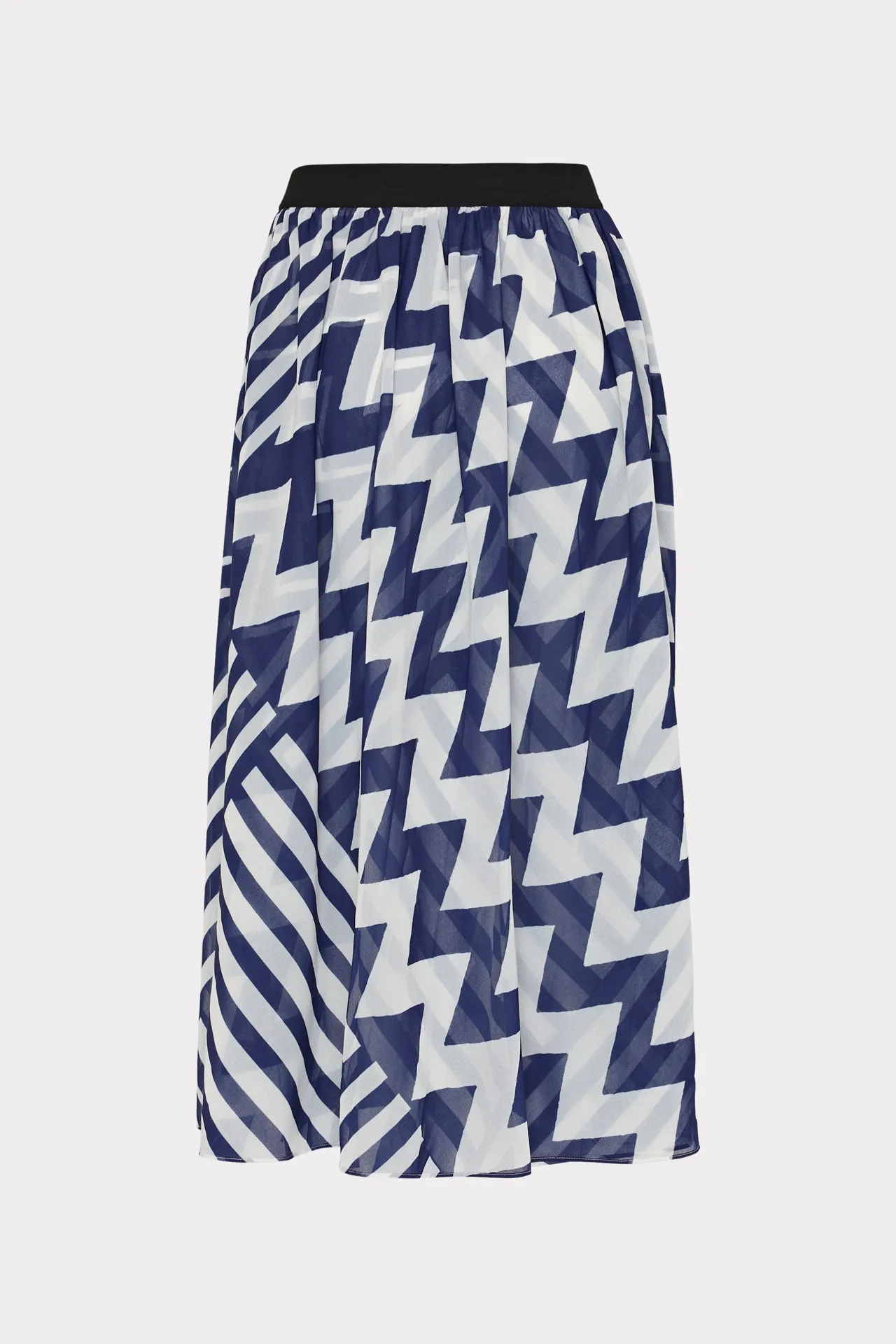 Convertible Patchwork Chevron Skirt