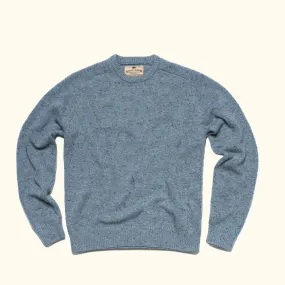 Crewneck Wool Sweater | Sea Fleck