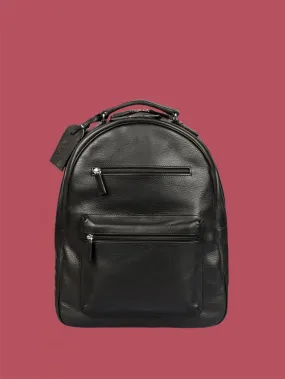 DAL 1926 Grained leather backpack 