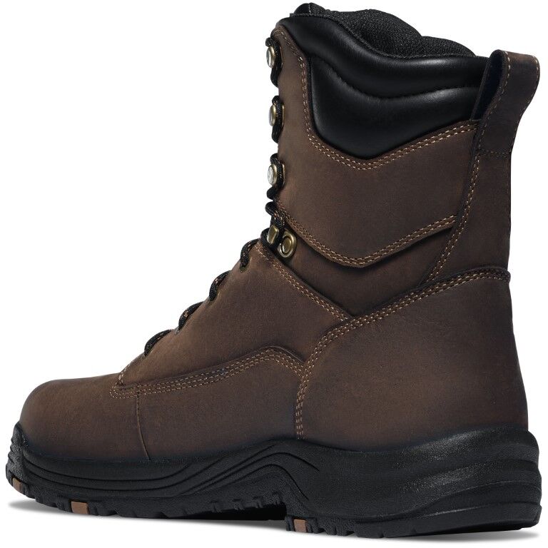 Danner Men's Caliper 8-In Waterproof Aluminum Toe Boot in Brown