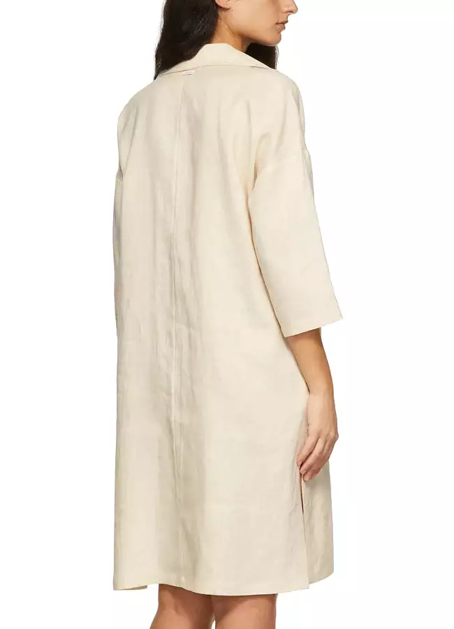 Derris Linen Midi Dress