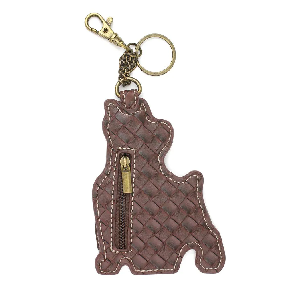 Doberman Coin Purse and Key Chain