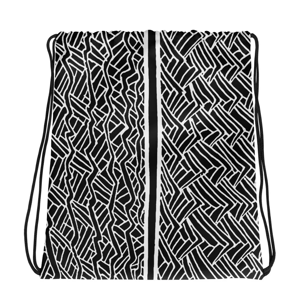 Drawstring bag Waves Closeup