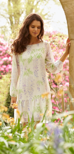 Elizabeth Wisteria Dress