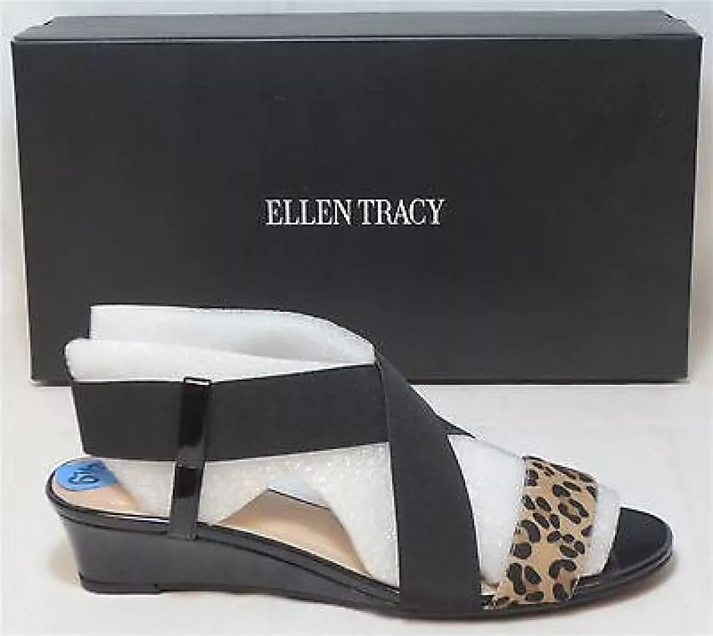 ELLEN TRACY Women's •Jaydn• Wedge Sandal - Available in 2-Colors