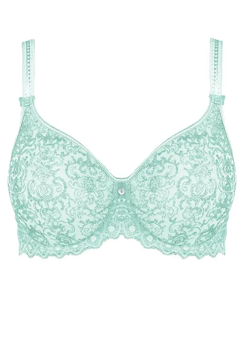 Empreinte Cassiopee Blue Tendre Lace Underwired Bra ()