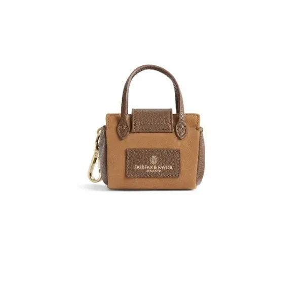 Fairfax & Favor Mini Windsor Shopping Tote Bag in Tan