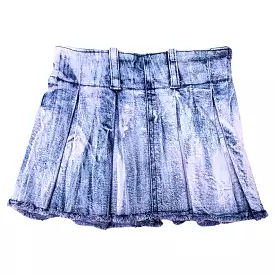 FBZ Lavender Dip Dye Denim Skort