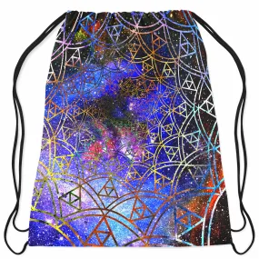 Fractal Drawstring Bag