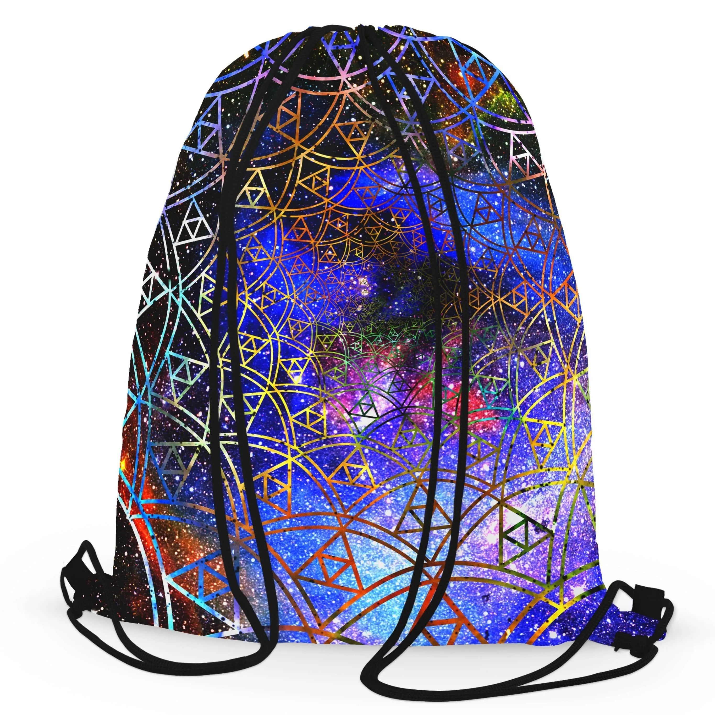 Fractal Drawstring Bag