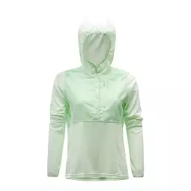 Grundens Women's Shorebreak Performance Lightweight Fishing Hoodie Pastel Green