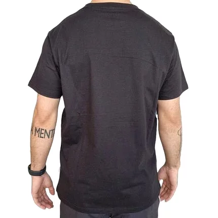 HENLEYS MEN'S LEGACY BLACK TEE