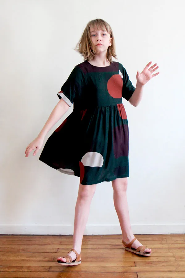 I am CASSIOPEE MINI - Oversized Dress Pattern (Girls 3-14Y) -  I AM PATTERNS