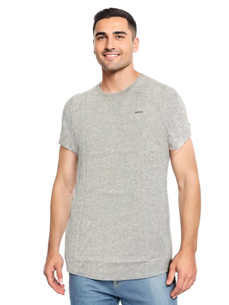 INSPORT MEN'S CLASSIC GREY TEE