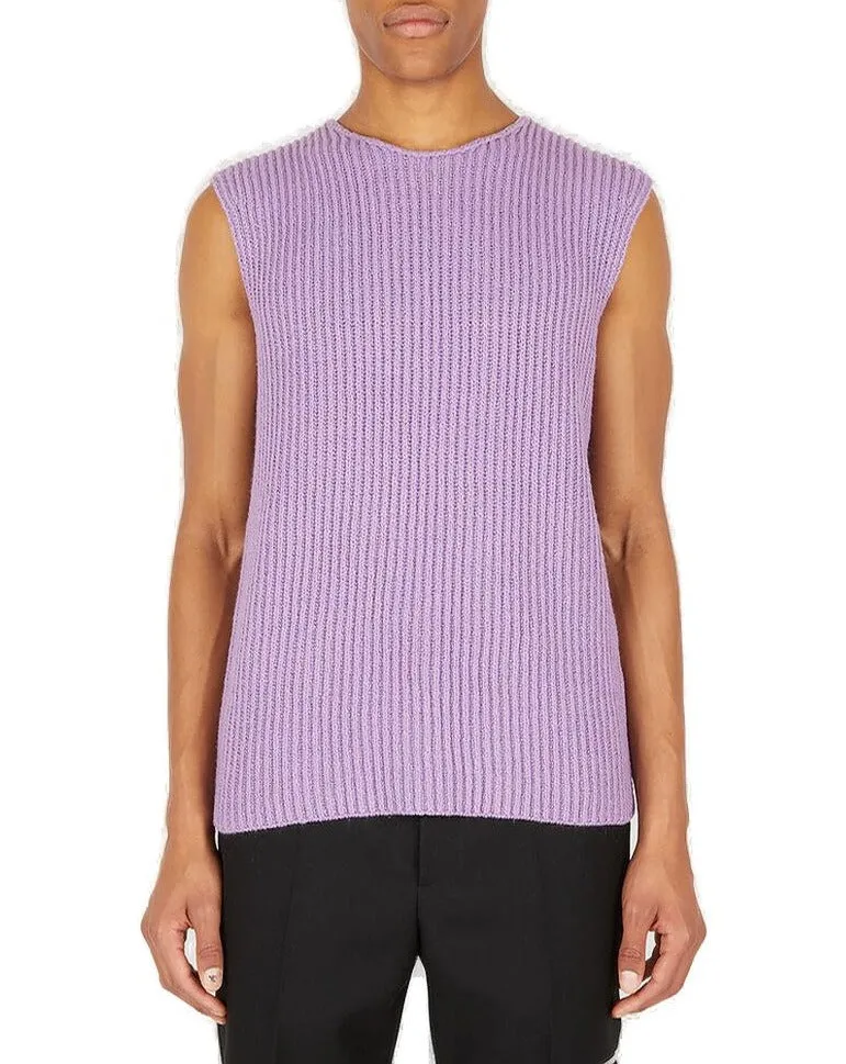 Jil Sander Rib-Knitted Vest