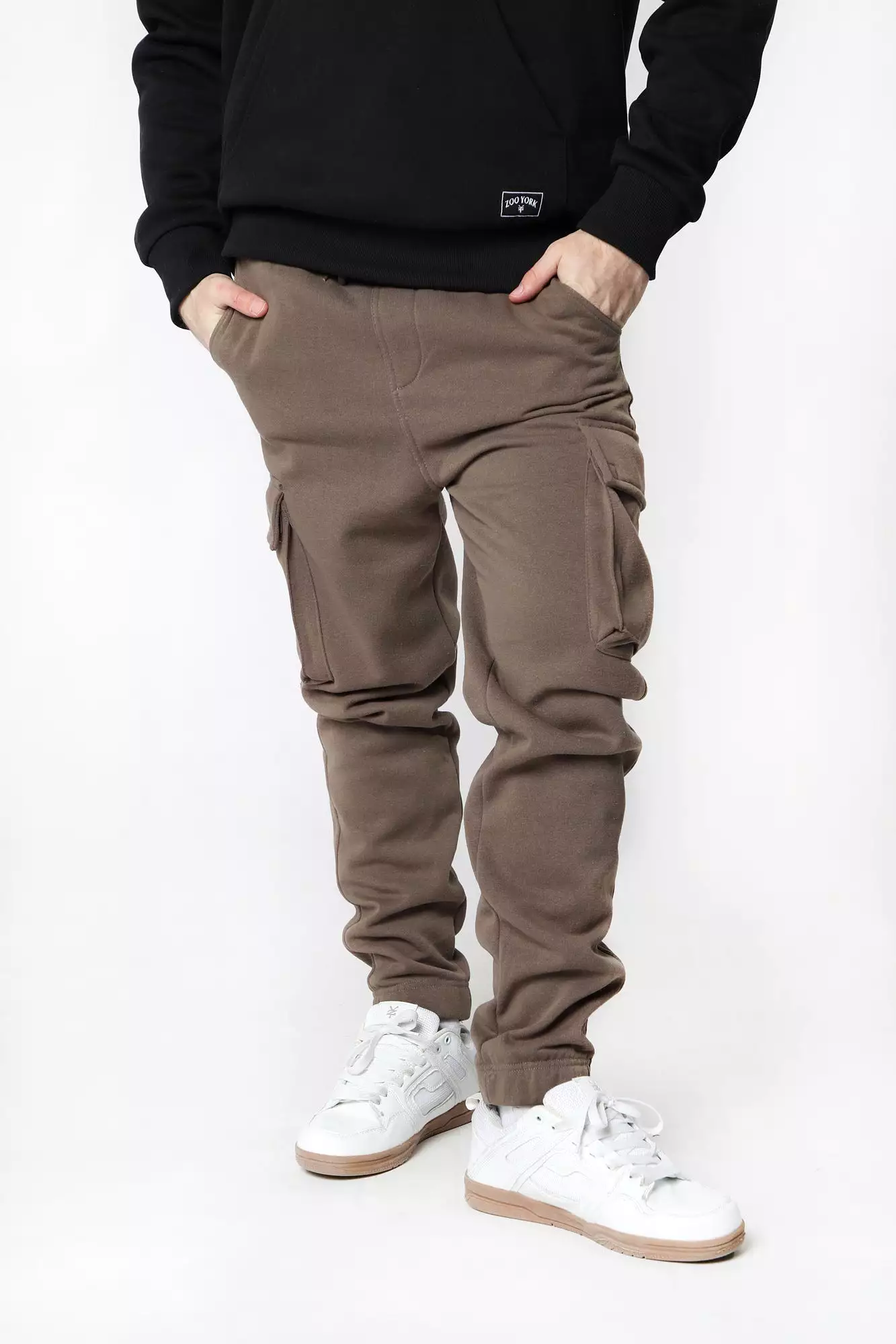 Jogger Cargo en Molleton West49 Homme